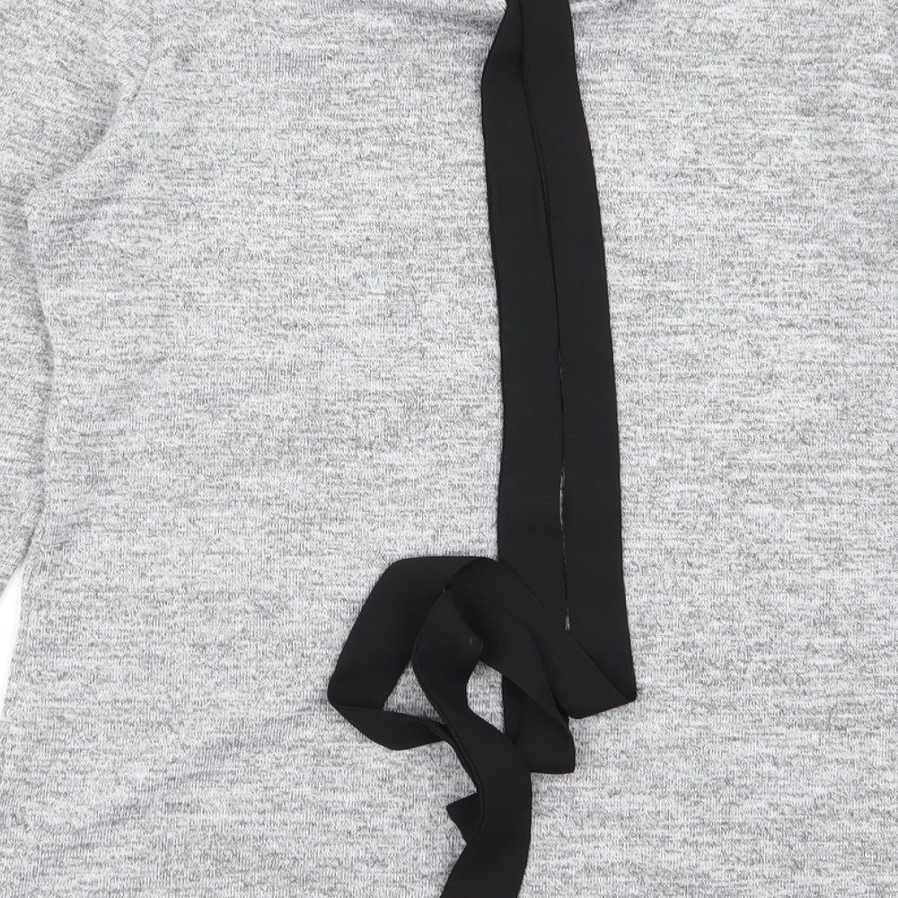 Dorothy Perkins Womens Grey   Basic T-Shirt Size 8