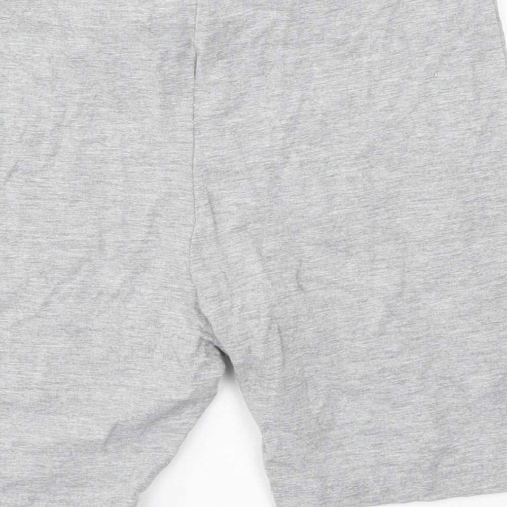 Primark Womens Grey   Cut-Off Shorts Size XS - stretch waistband