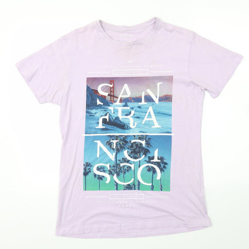 Primark Mens Purple    T-Shirt Size M