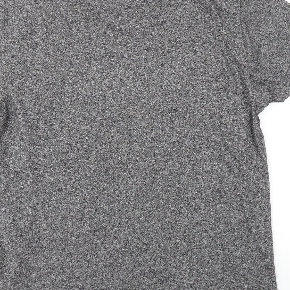 Cedar Wood State Mens Grey    T-Shirt Size M