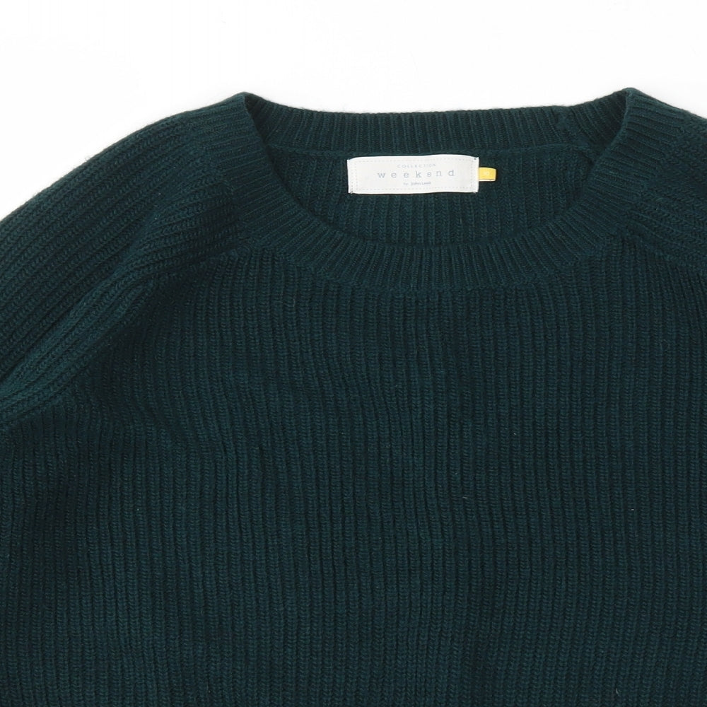 weekend Womens Green   Pullover Jumper Size 10