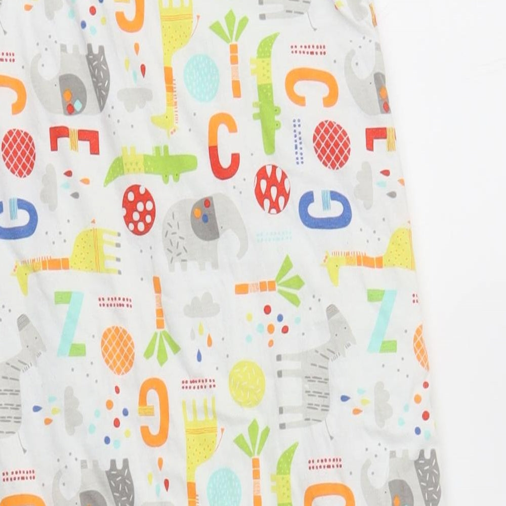 M Girls Multicoloured Animal Print  Cami One Piece Size 6-9 Months