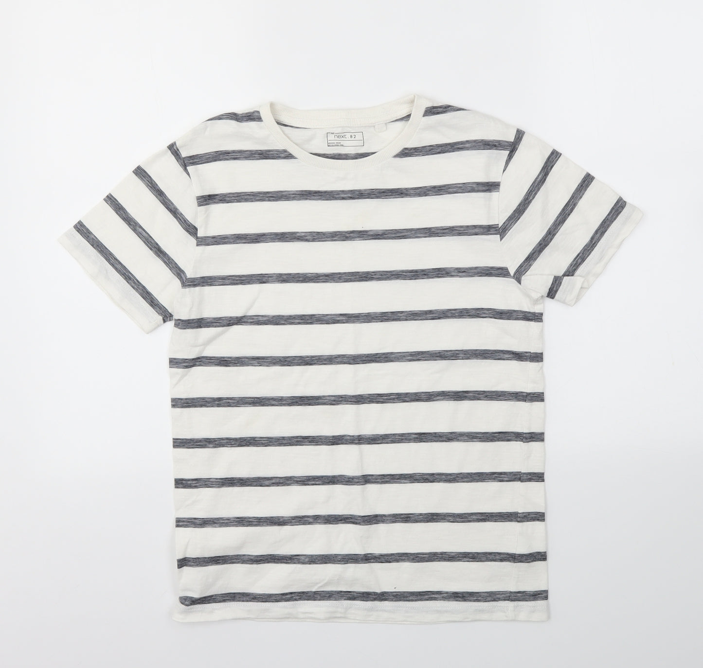 NEXT Boys Multicoloured Striped  Basic T-Shirt Size 12 Years