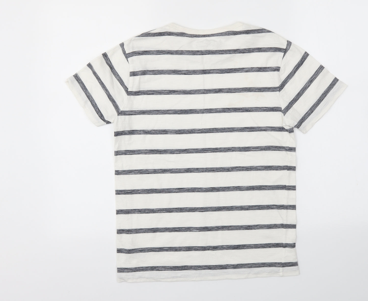 NEXT Boys Multicoloured Striped  Basic T-Shirt Size 12 Years