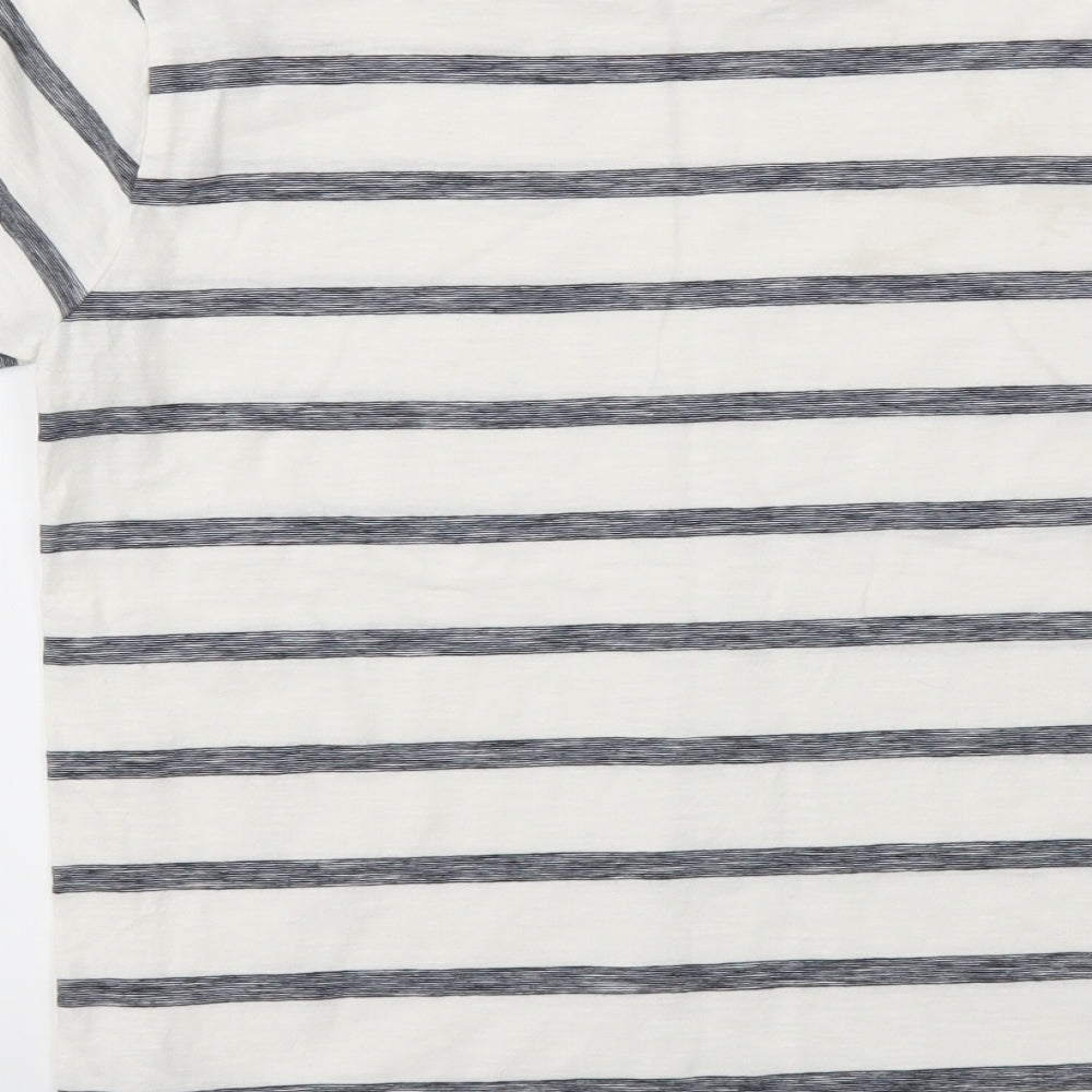 NEXT Boys Multicoloured Striped  Basic T-Shirt Size 12 Years