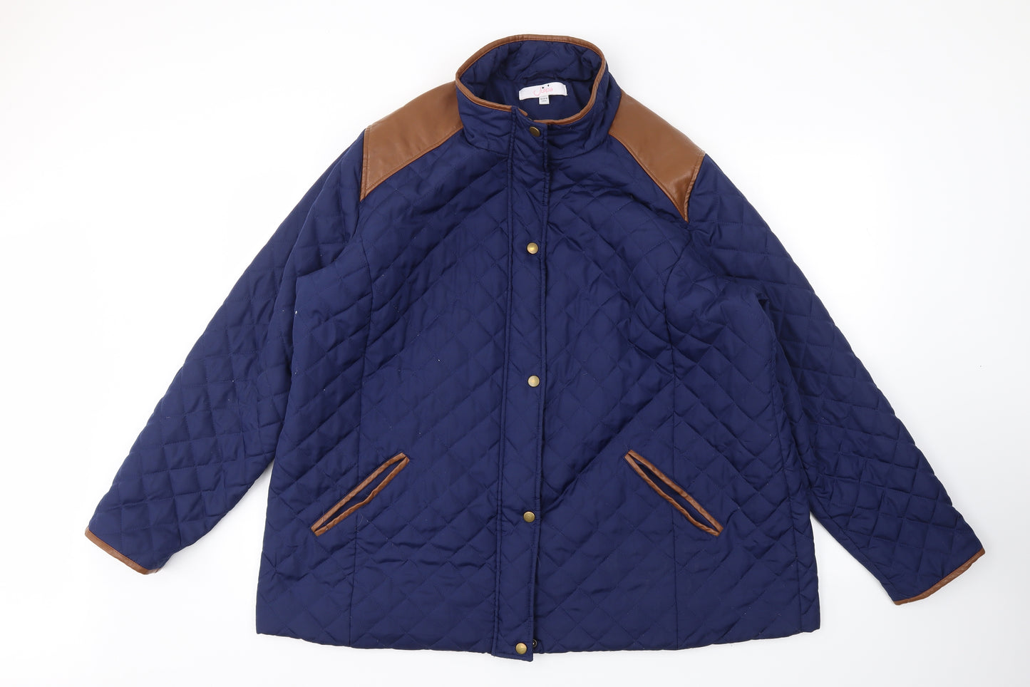 Julipa  Womens Blue   Jacket Coat Size 22