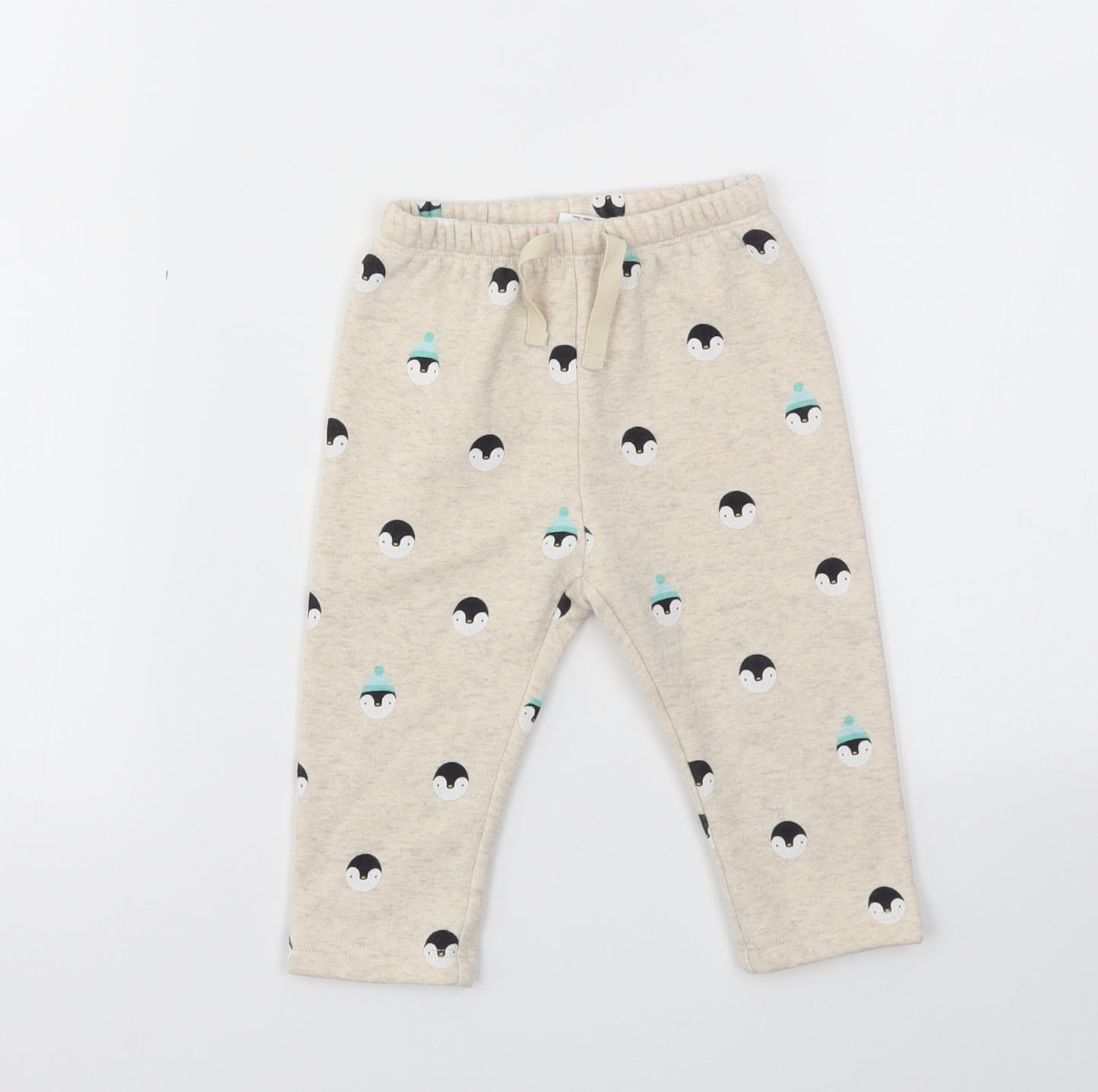 Gap Girls Beige Animal Print  Capri Trousers Size 3-6 Months