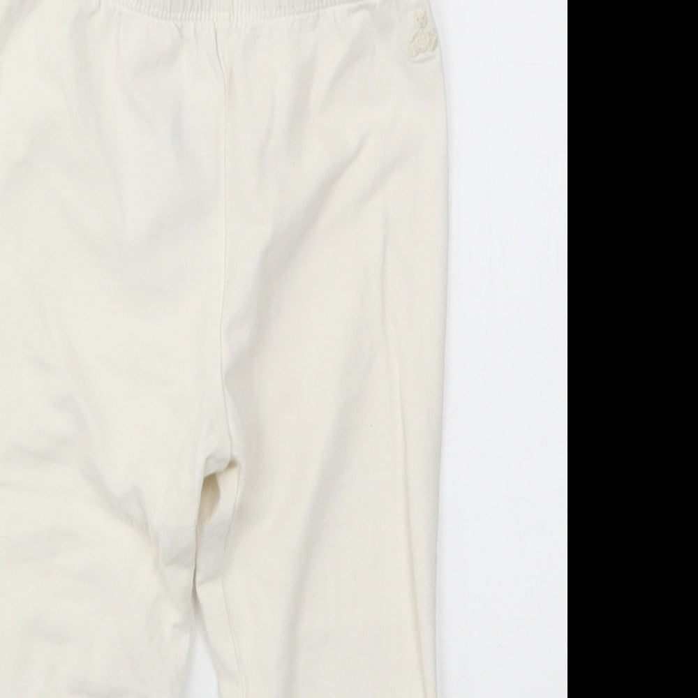 Gap Baby Ivory   Capri Leggings Size 12-18 Months