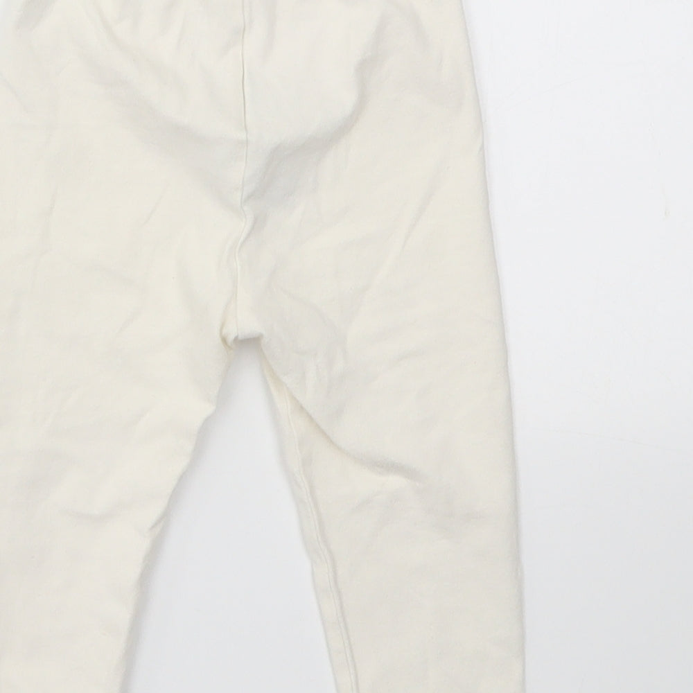 Gap Baby Ivory   Capri Leggings Size 12-18 Months