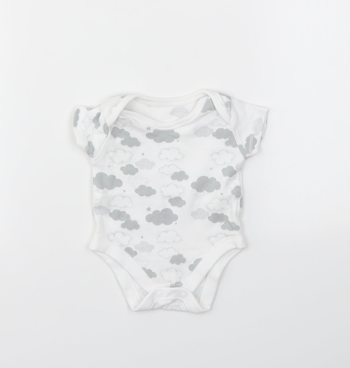 Nutmeg Girls Multicoloured Geometric  Babygrow One-Piece Size Newborn