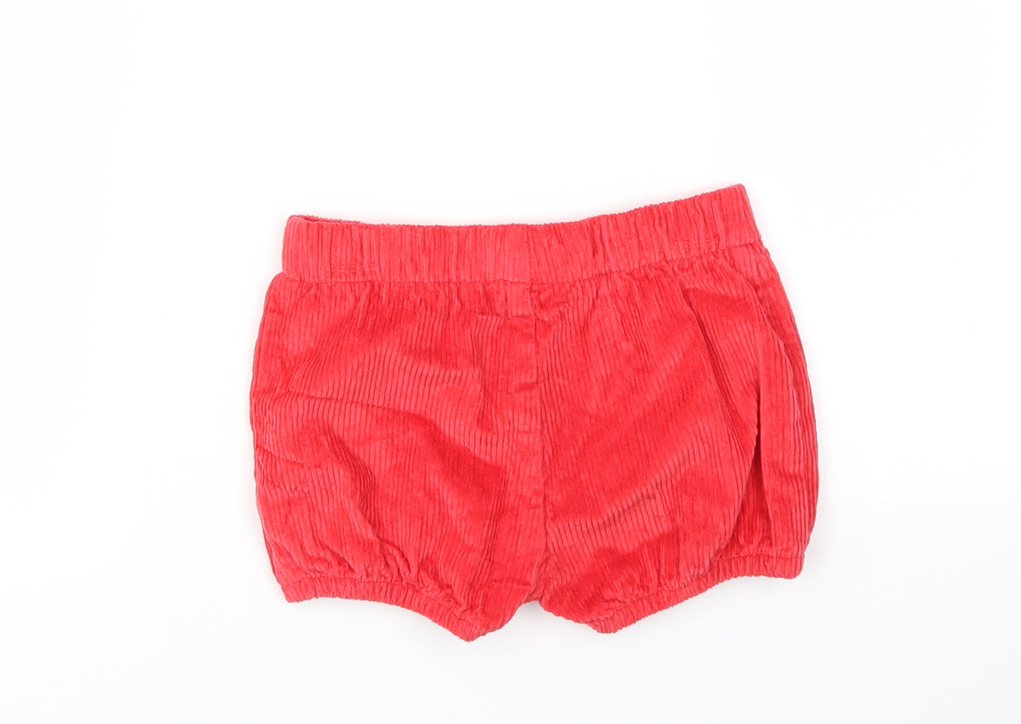 M&S Girls Red   Capri Trousers Size 18-24 Months