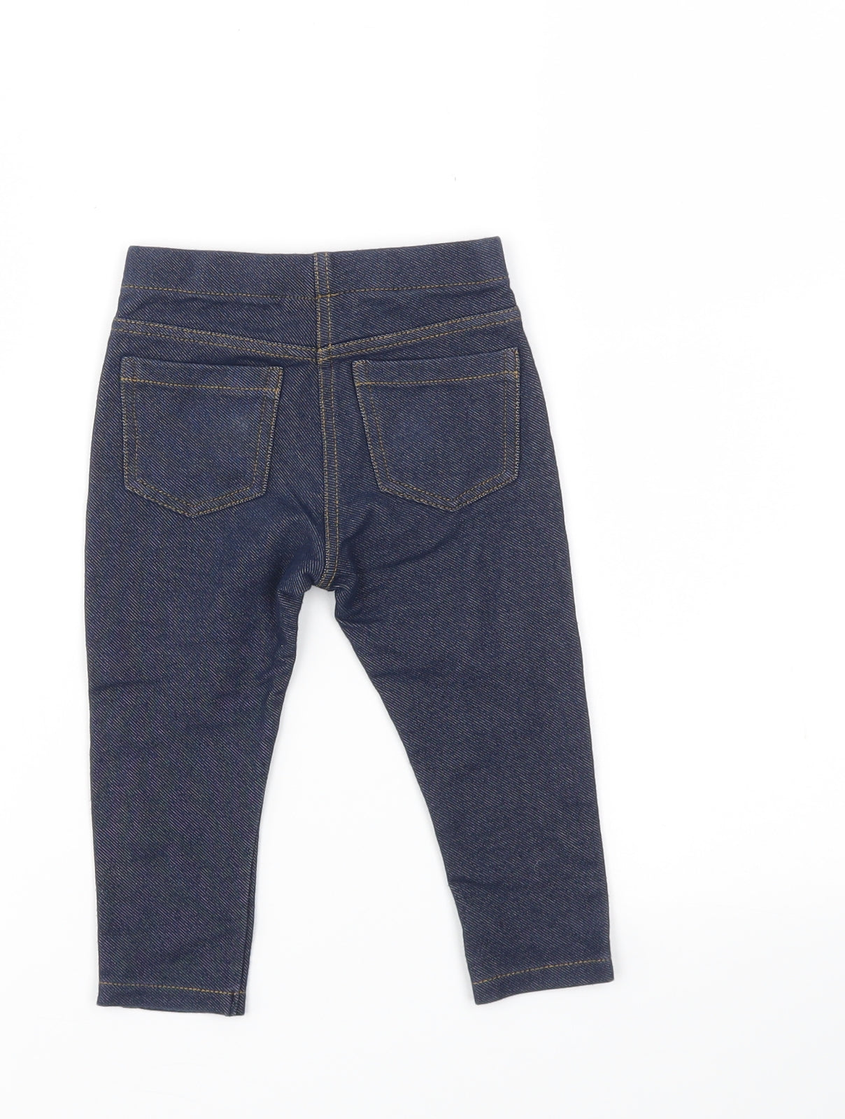 NEXT Girls Blue   Capri Jeans Size 12-18 Months