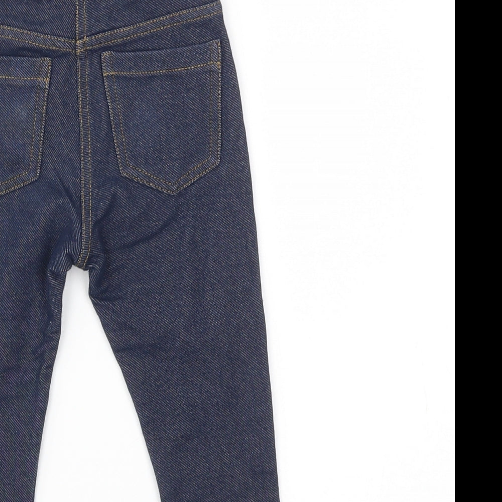 NEXT Girls Blue   Capri Jeans Size 12-18 Months