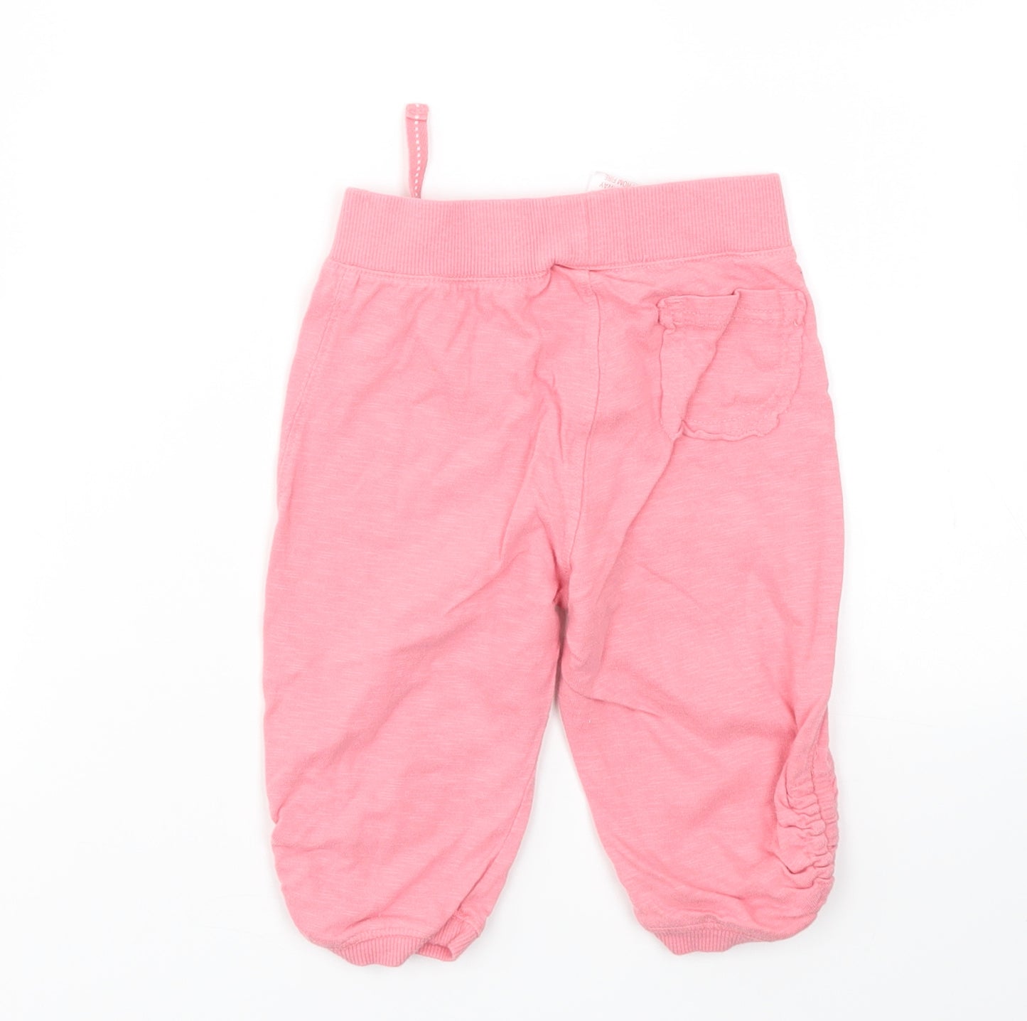 NEXT Girls Pink   Capri Trousers Size 12-18 Months