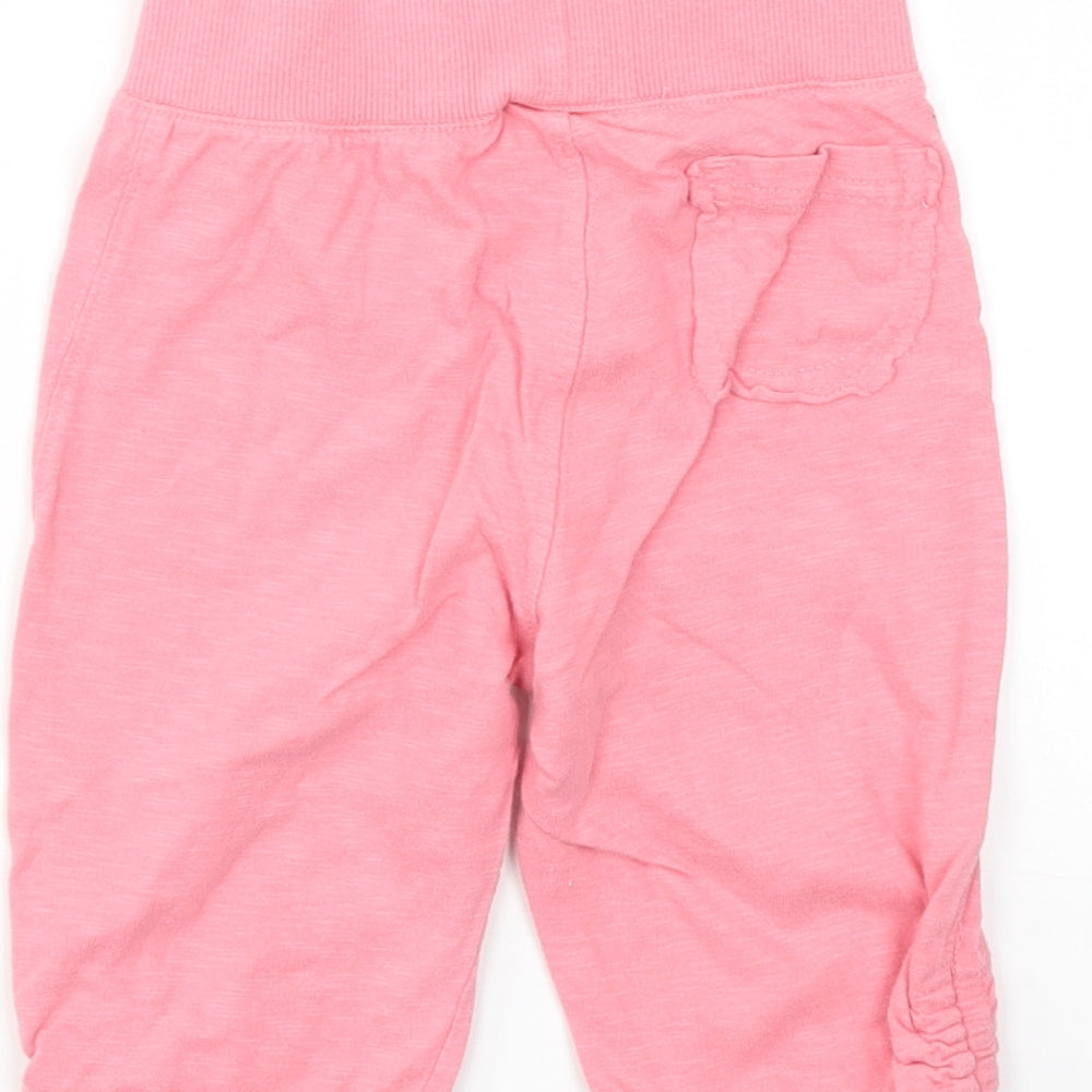 NEXT Girls Pink   Capri Trousers Size 12-18 Months