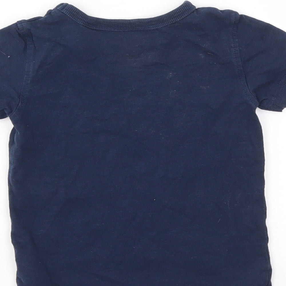 NEXT Boys Blue   Basic T-Shirt Size 9-12 Months