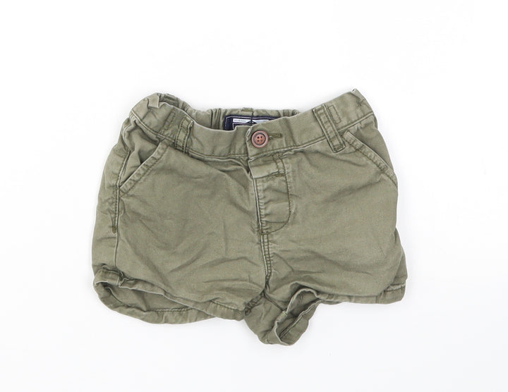 NEXT Girls Green Capri Trousers Size 9-12 Months