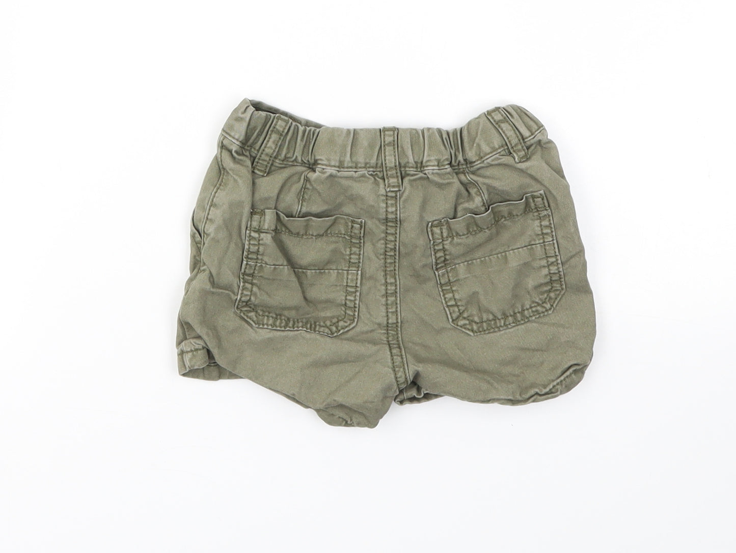 NEXT Girls Green   Capri Trousers Size 9-12 Months