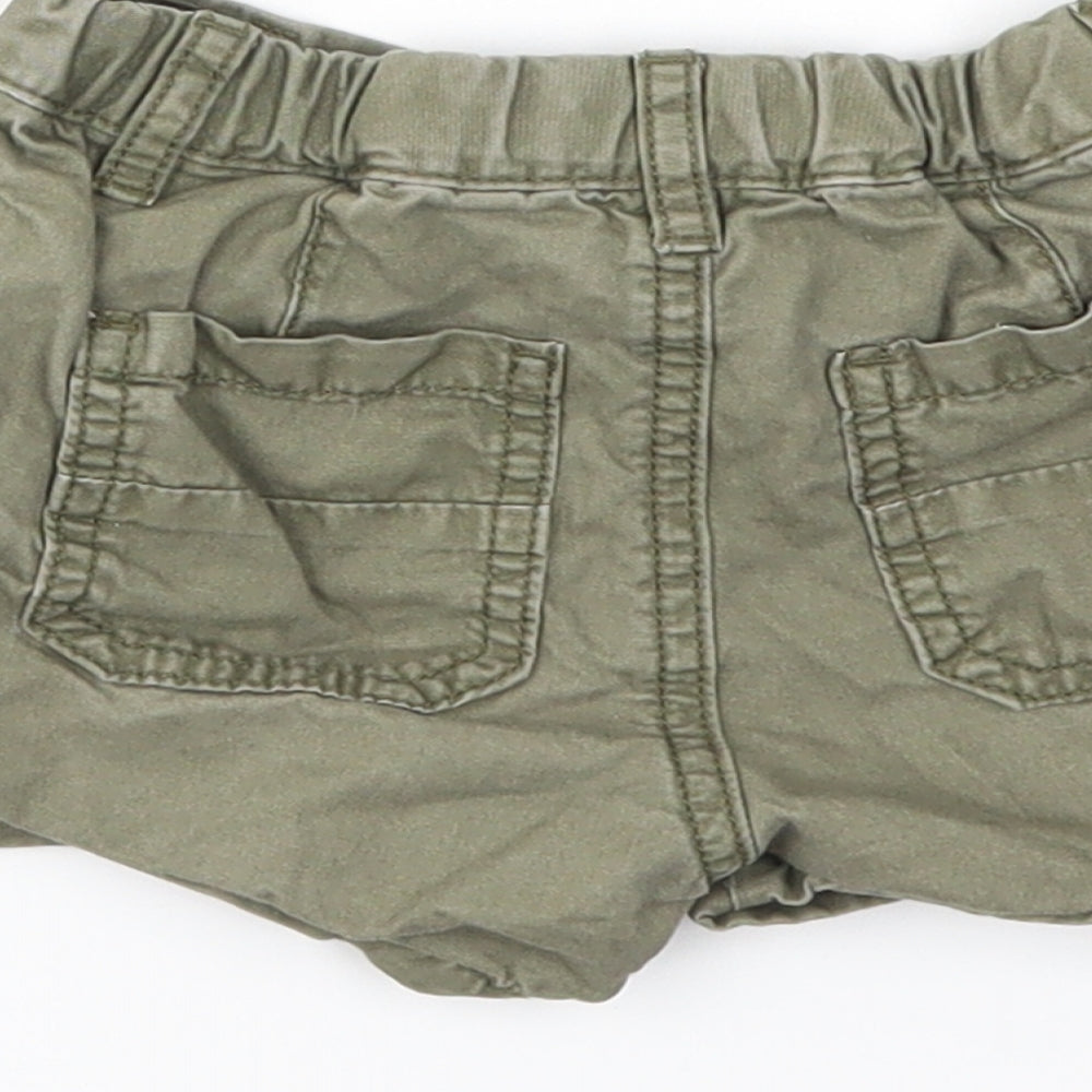 NEXT Girls Green   Capri Trousers Size 9-12 Months