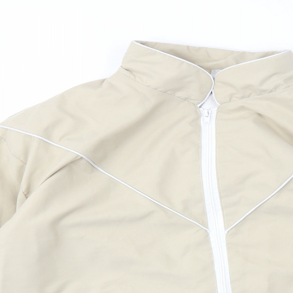 Preworn Womens Beige   Jacket Coat Size M