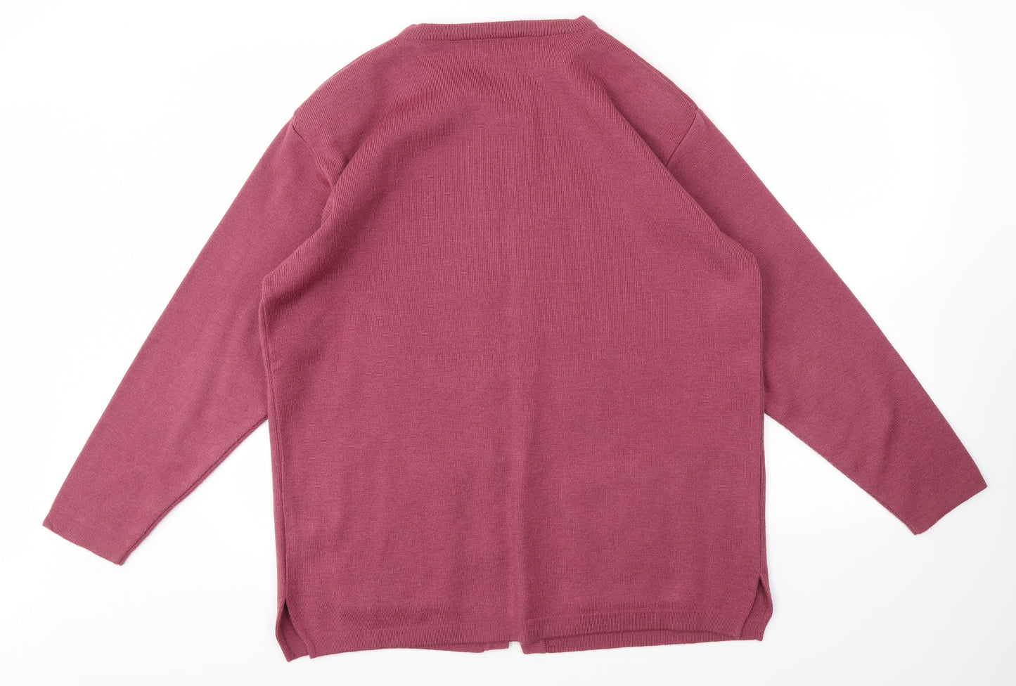 LEXY  Womens Purple   Cardigan Jumper Size XL