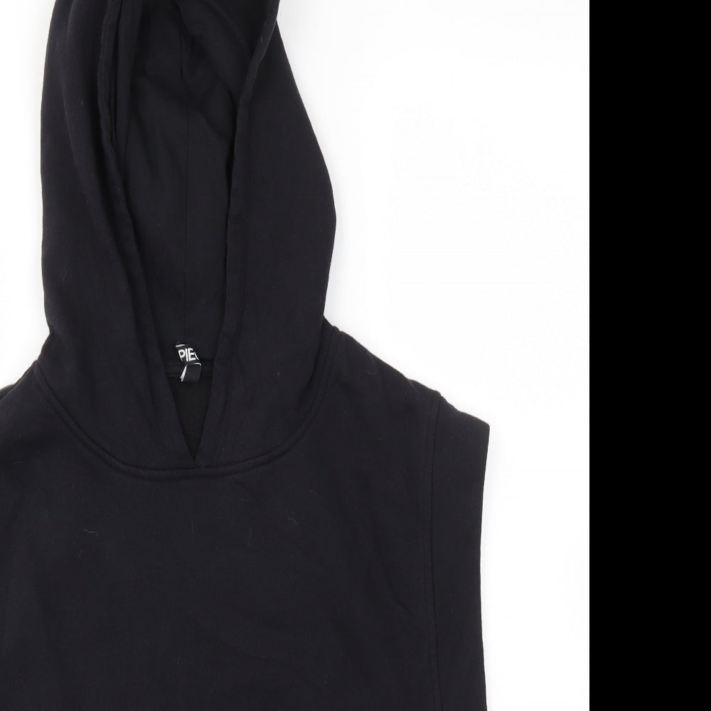 Pieces Womens Black   Pullover Jumper Size M