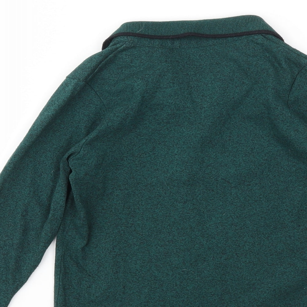 TU Boys Green   Basic T-Shirt Size 4 Years