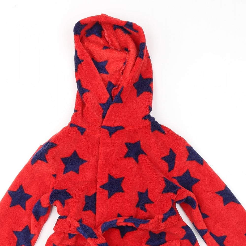 George Boys Red Argyle/Diamond   Gown Size 3-4 Years