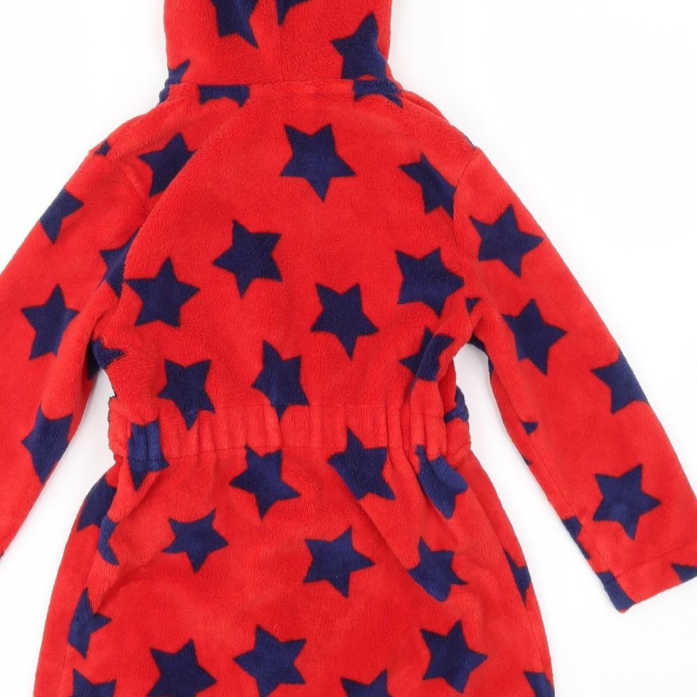 George Boys Red Argyle/Diamond   Gown Size 3-4 Years