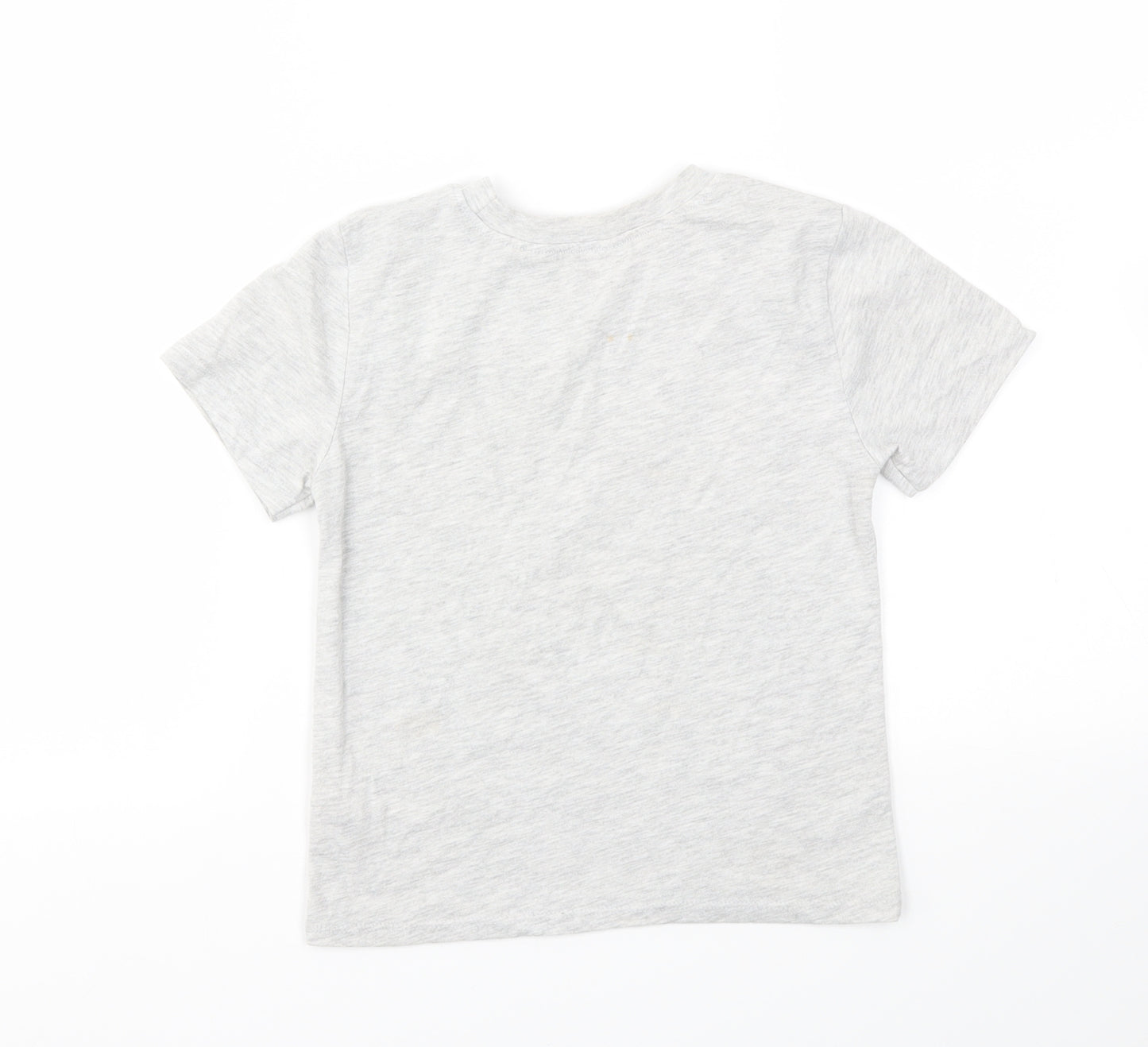 H&M Girls Grey   Basic T-Shirt Size 5-6 Years