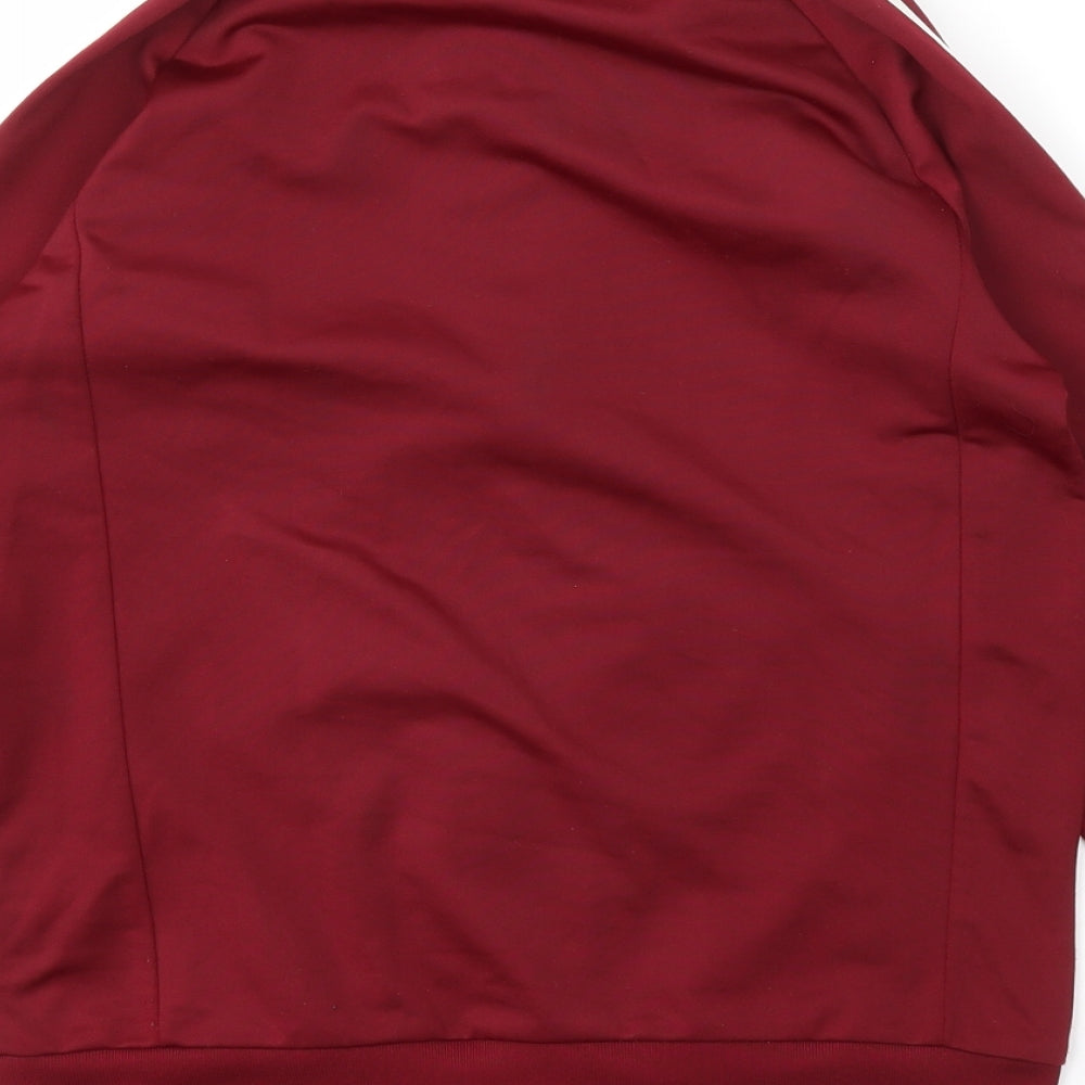 adidas Boys Purple   Full Zip Jumper Size 11-12 Years