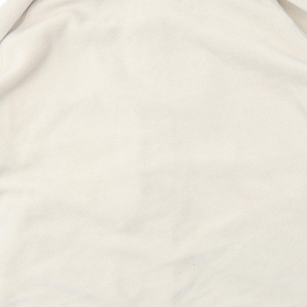 Cotton Traders Mens Ivory   Full Zip Sweatshirt Size 2XL