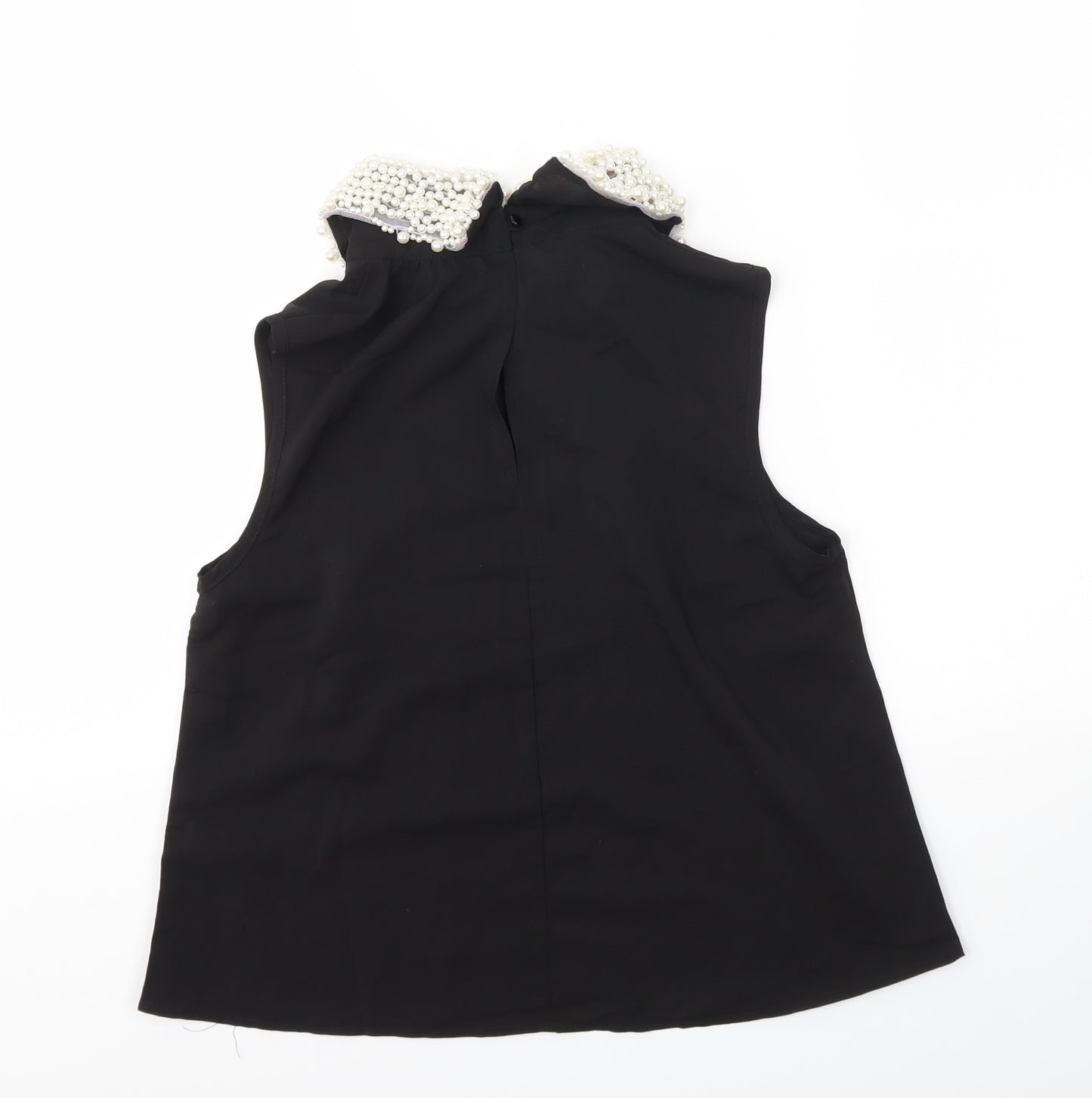 gold  Womens Black   Basic Blouse Size 8