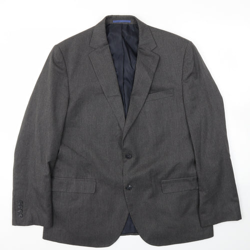 M&S Mens Grey   Jacket Blazer Size 42
