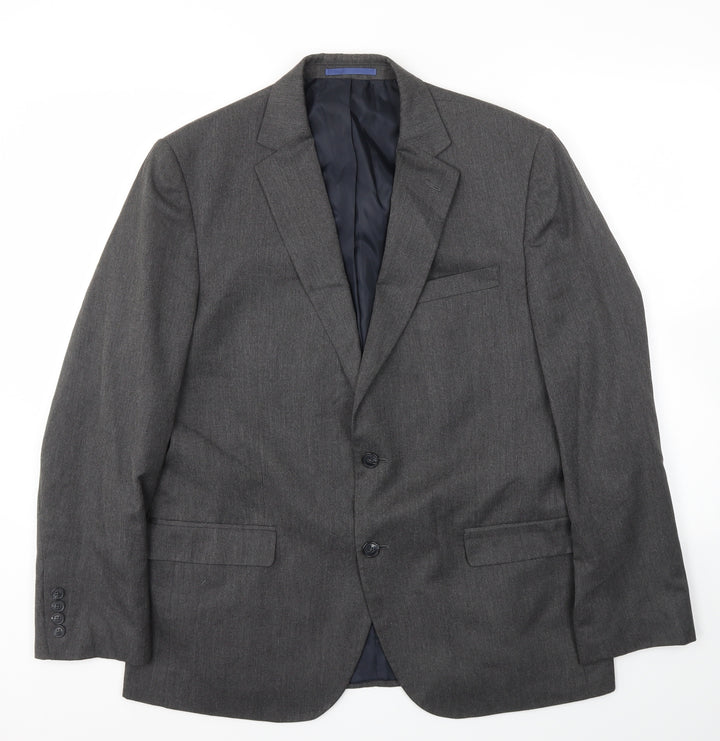 M&S Mens Grey   Jacket Blazer Size 42