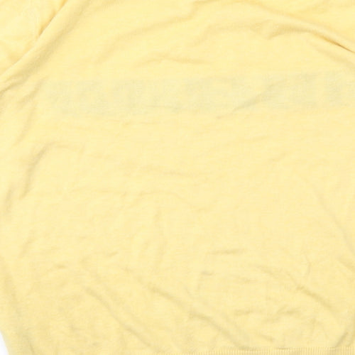 New Look Womens Yellow   Basic T-Shirt Size 6