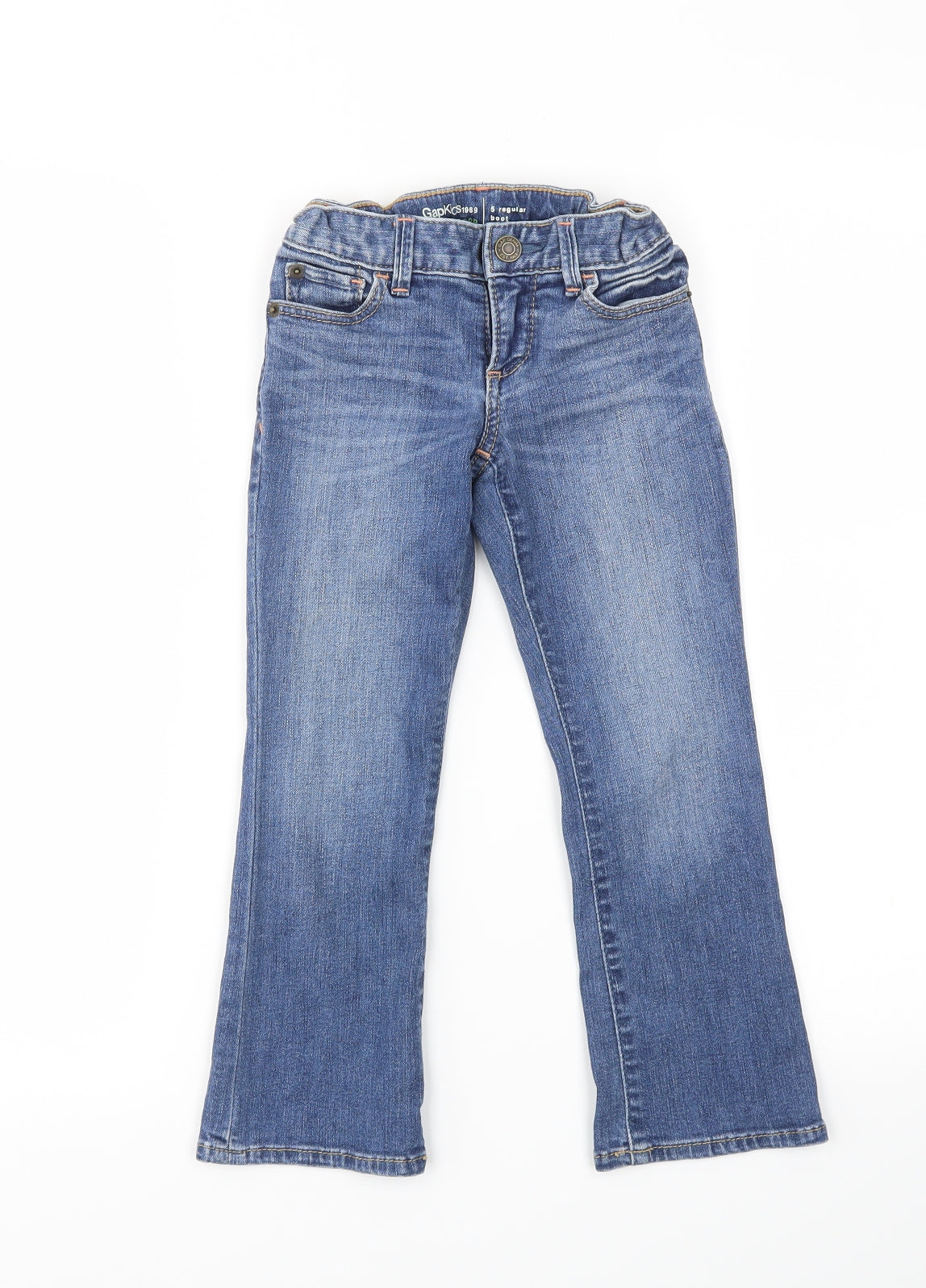 Gap Girls Blue   Straight Jeans Size 5 Years