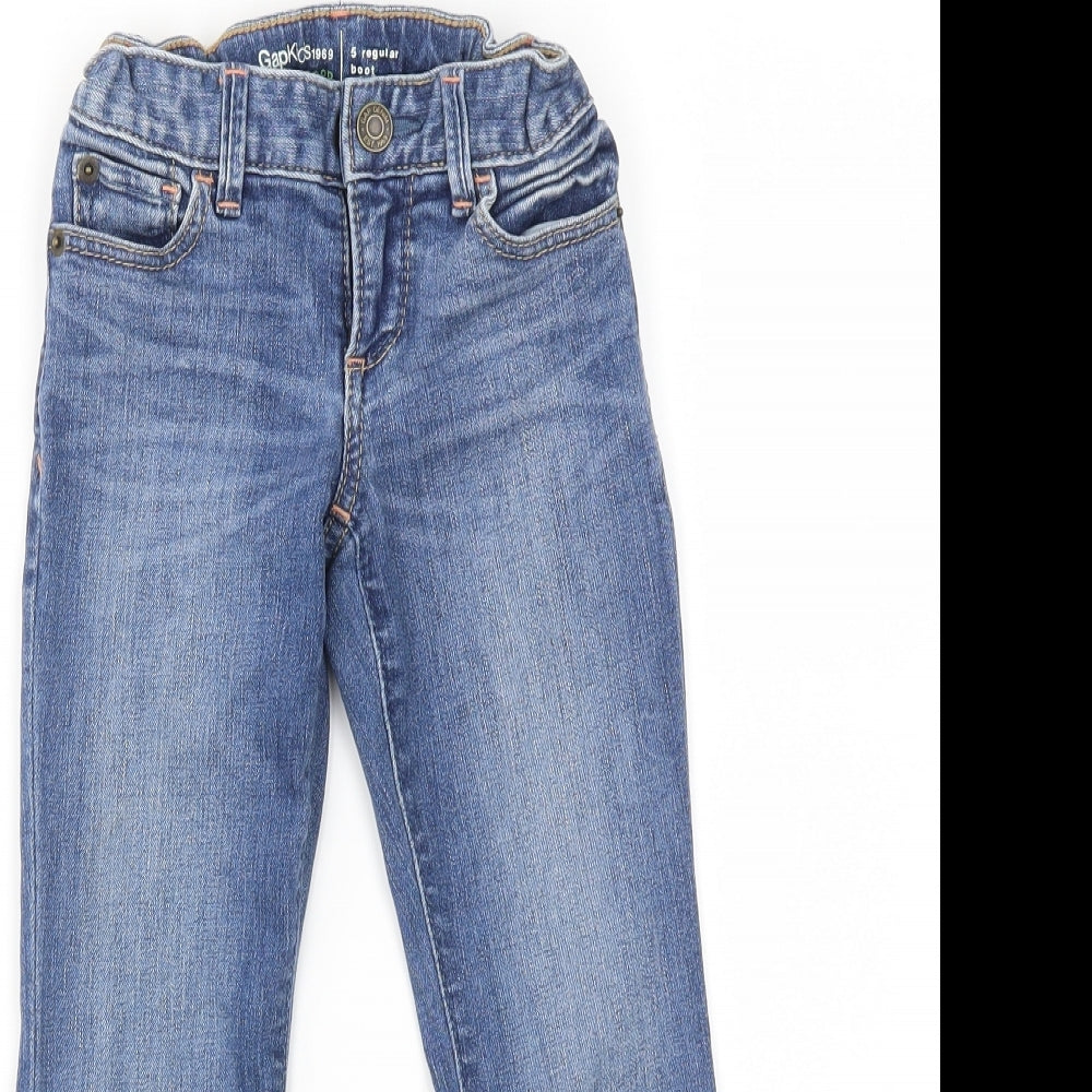 Gap Girls Blue   Straight Jeans Size 5 Years