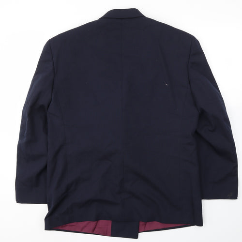 HADLEIGH TAYLOR Mens Blue   Jacket Blazer Size 42