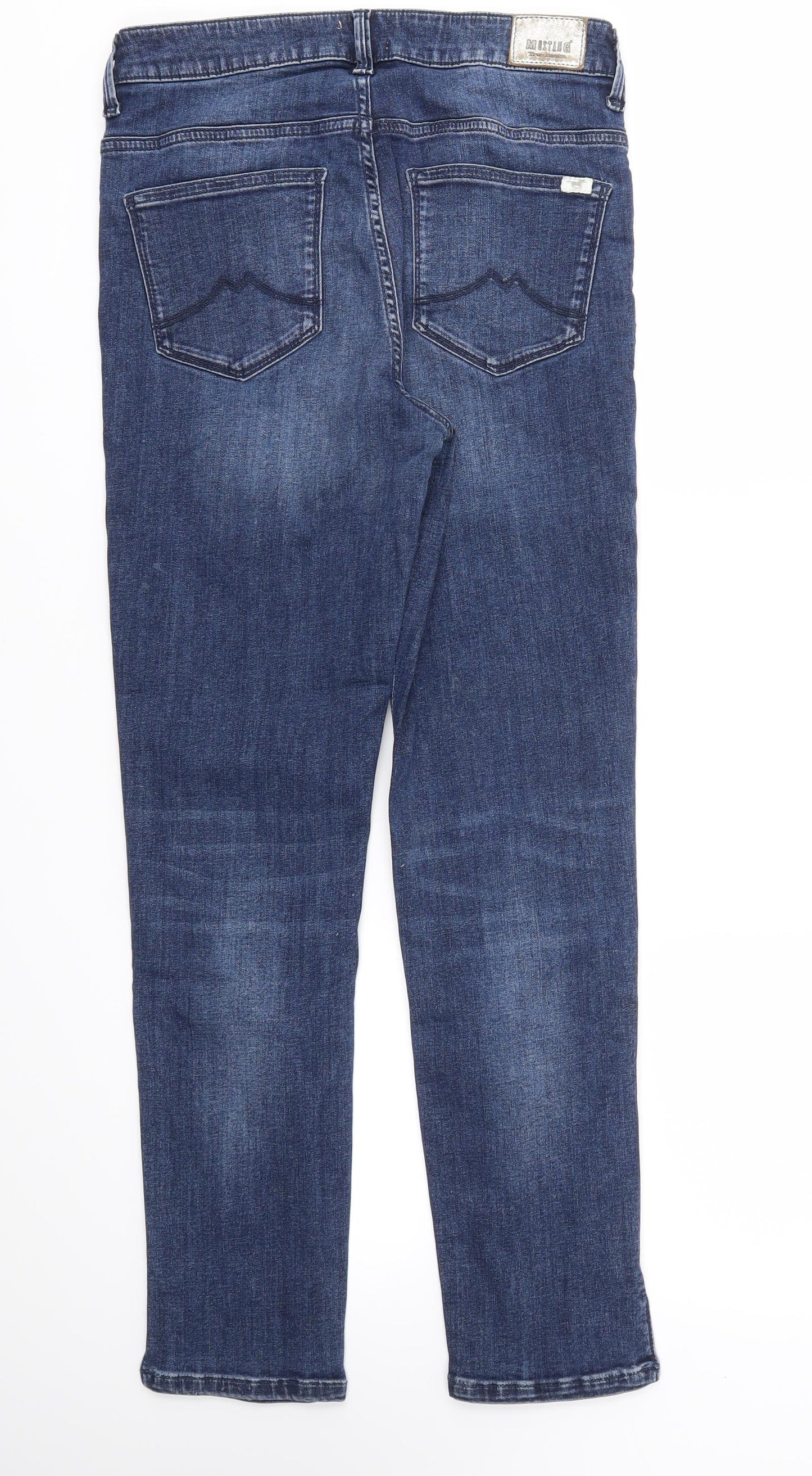 Mustang Womens Blue   Straight Jeans Size 28 L32 in