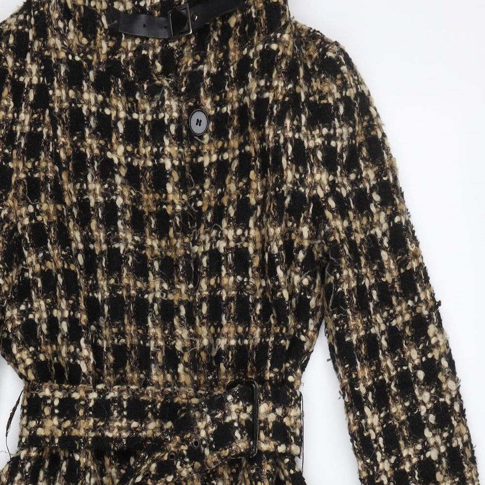 Zara Womens Brown   Trench Coat Coat Size M