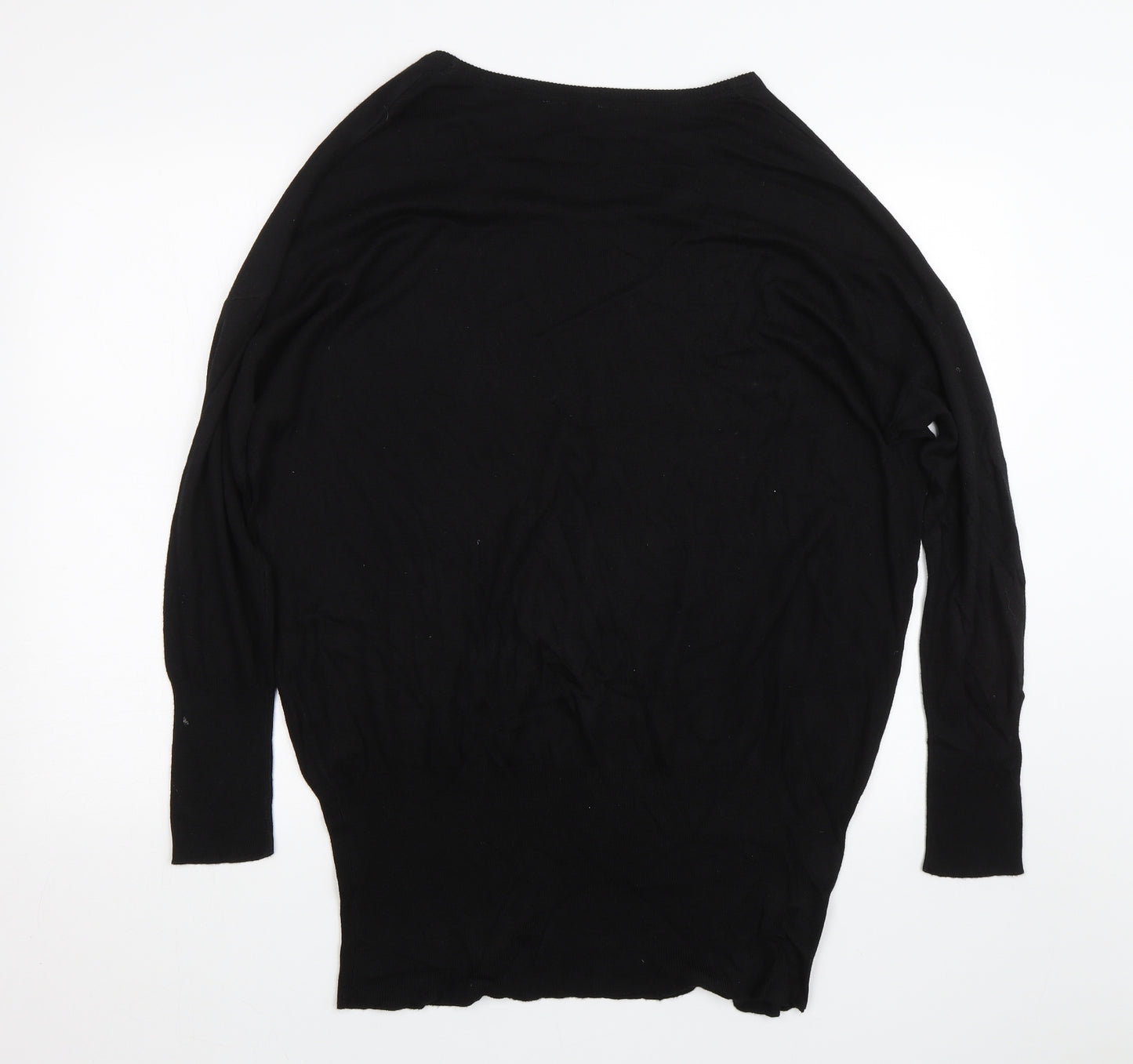 Peacocks Womens Black   Pullover Jumper Size 20