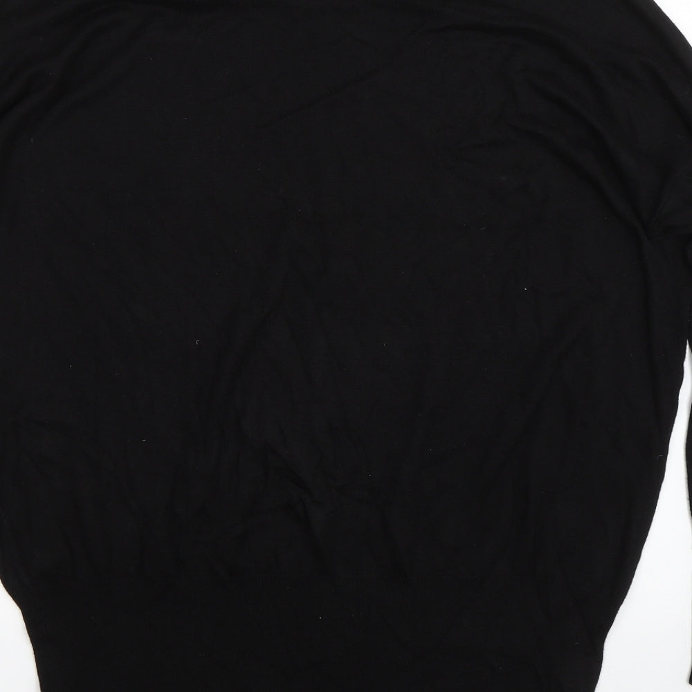 Peacocks Womens Black   Pullover Jumper Size 20