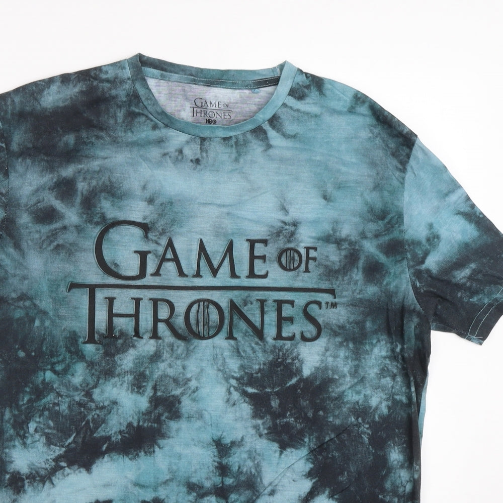 Primark Mens Blue    T-Shirt Size M  - Game Of Thrones