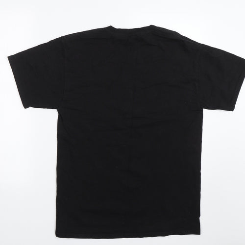 Hanes Mens Black    T-Shirt Size M  - Daddy