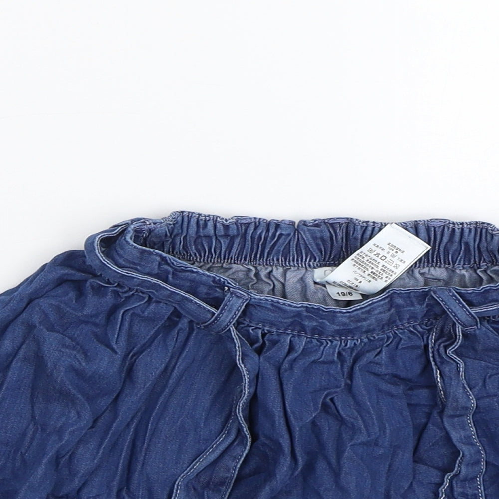 NEXT Girls Blue   Flare Skirt Size 3-4 Years