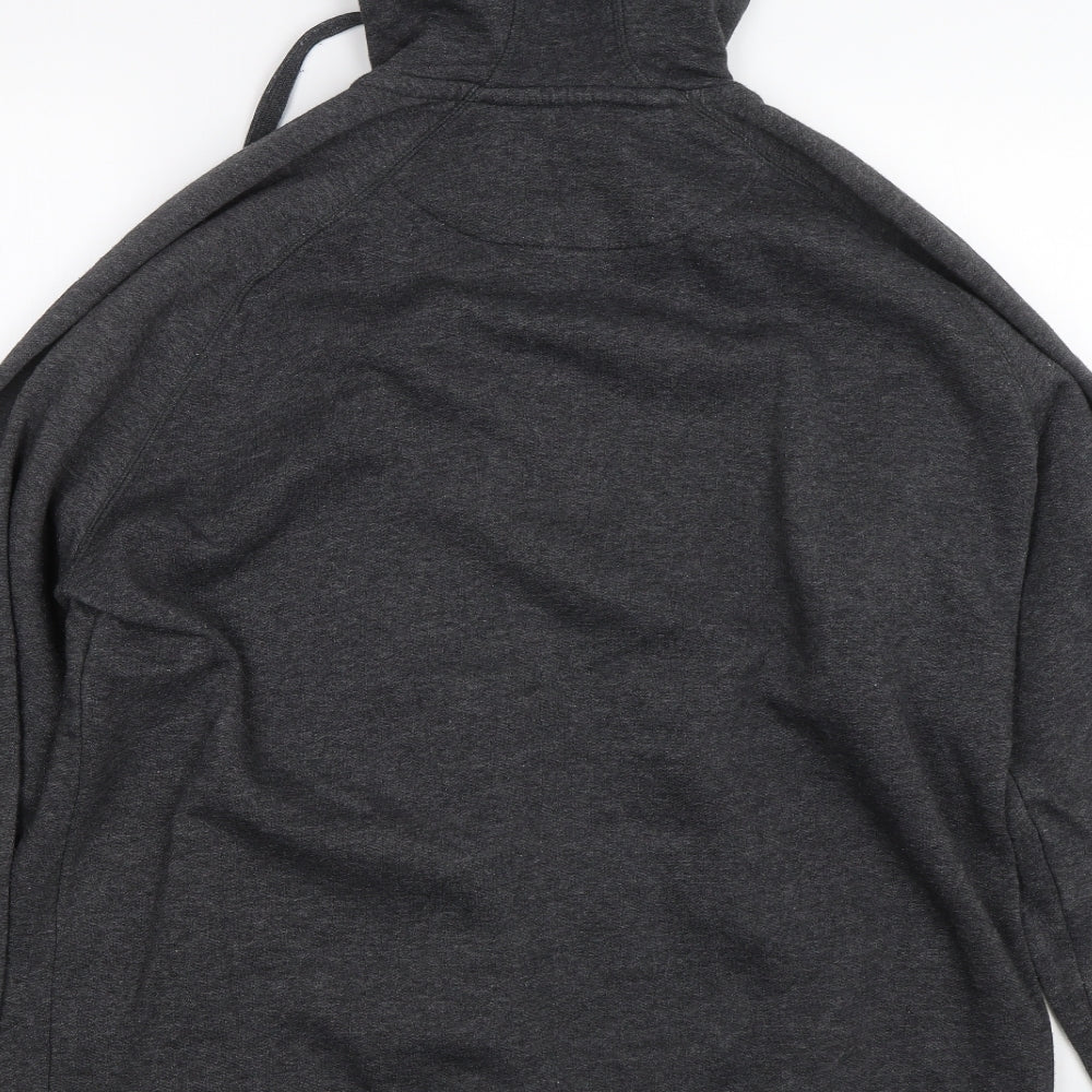TU Mens Grey   Full Zip Hoodie Size L
