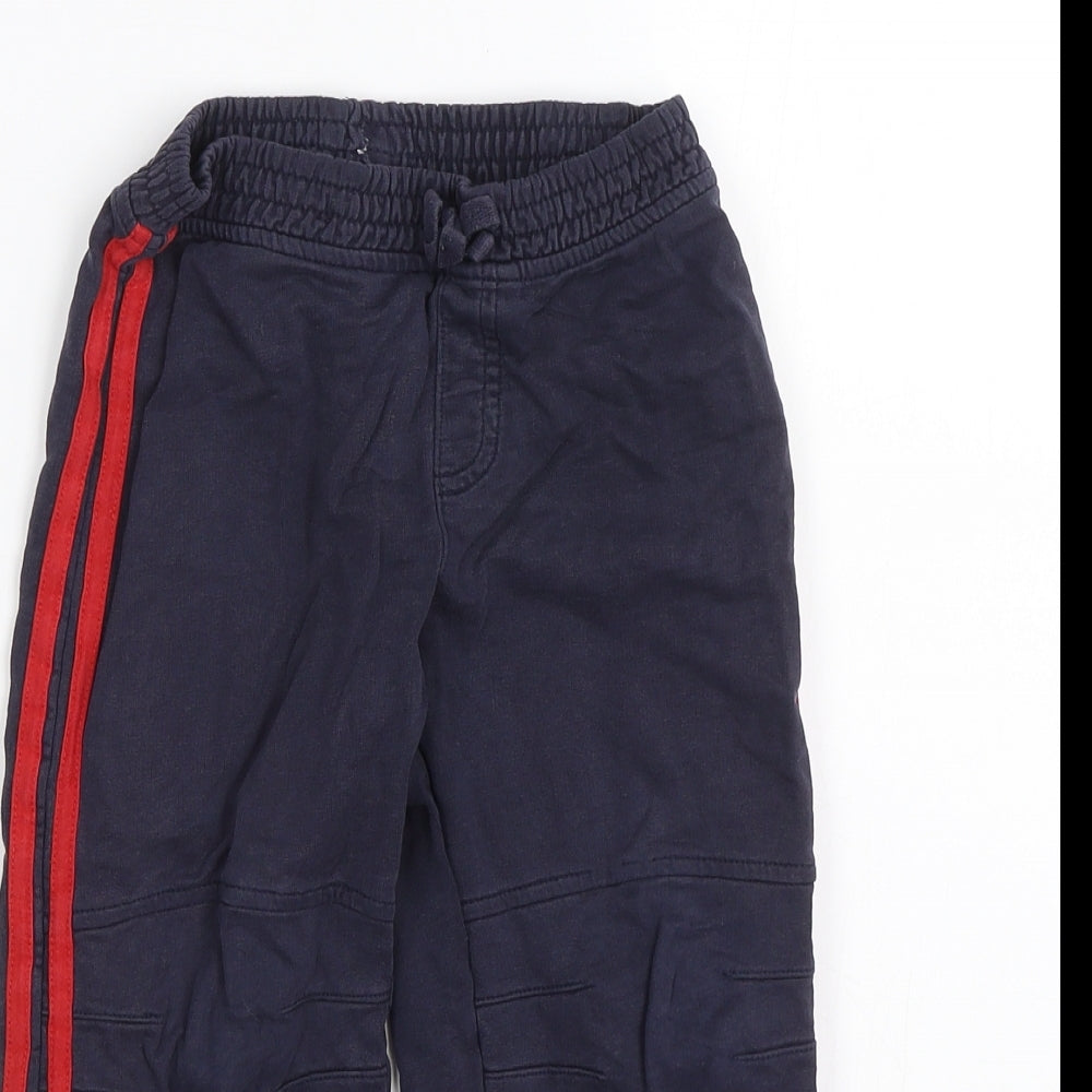 George Boys Blue Striped  Sweatpants Trousers Size 2-3 Years