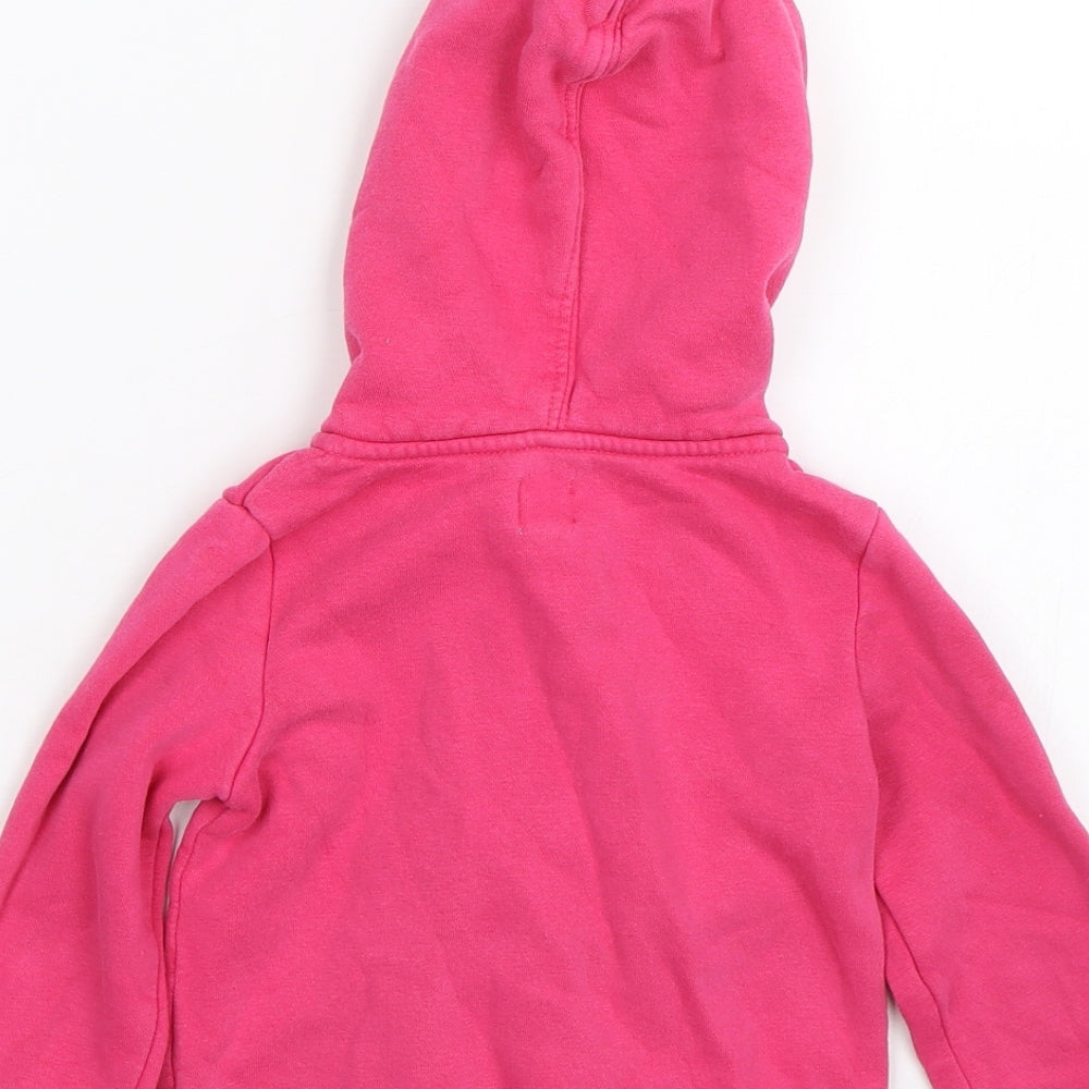 Gap Girls Pink   Full Zip Hoodie Size 2 Years