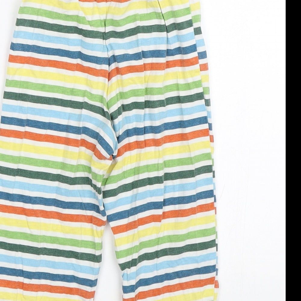 George Boys Multicoloured Striped   Pyjama Pants Size 2-3 Years